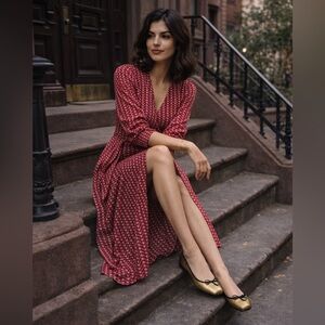 Max Studio wrap dress